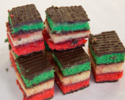Homemade Rainbow Cookies