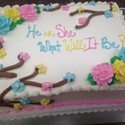 Gender Reveal Cake NJ