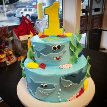 Custom Birthday Cakes NJ Baby Shark Cakes