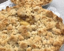 Apple Crumb Pie Red Rose Bakery NJ