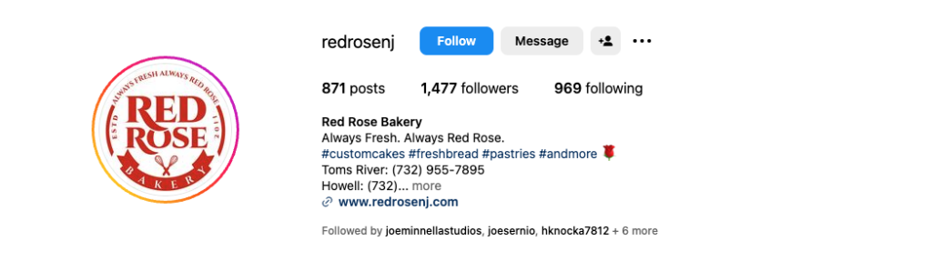 Red Rose Bakery on Instagram