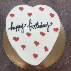 Red Rose Bakery Vintage Heart Cakes, Toms River And Howell NJ Bakery