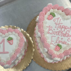 Red Rose Bakery Vintage Heart Cakes, Toms River And Howell NJ Bakery